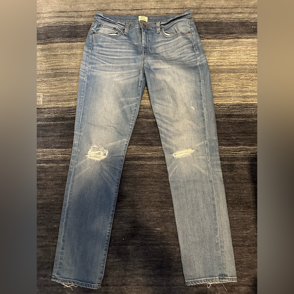 J.Crew Slim Broken in Boyfriend Jeans